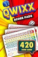 Algopix Similar Product 4 - Qwixx Score Pads 420 Small Colored