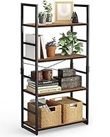 Algopix Similar Product 2 - Pipishell Bookshelf 4Tier Bookcase