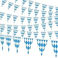 Algopix Similar Product 2 - 197 Feet Oktoberfest Bavarian Flags 6