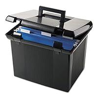 Algopix Similar Product 11 - Pendaflex Portable File Box Black