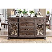 Algopix Similar Product 4 - Benjara Benzara Wooden Server With