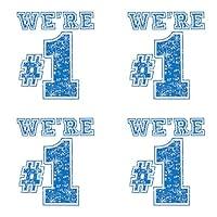 Algopix Similar Product 19 - Blue Glitter #1 Temporary Tattoos