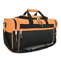 Algopix Similar Product 15 - DALIX 19 Blank Sports Duffle Bag Gym