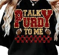 Algopix Similar Product 4 - Talk Purdy To Me Football Shirt