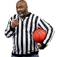 Algopix Similar Product 3 - Mens Official Striped Referee Shirt 