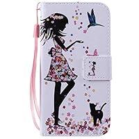 Algopix Similar Product 15 - Flip Case for iPhone 11 Girl PU