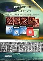 Algopix Similar Product 4 - DECIPHERED METAL PLATE FROM