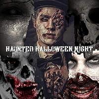 Algopix Similar Product 18 - Haunted Halloween Night Scary