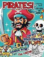 Algopix Similar Product 12 - PIRATES Coloring Book for Kids and