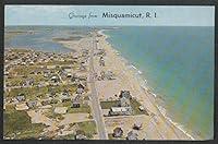 Algopix Similar Product 13 - Greetings from Misquamicut Beach Shore