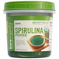 Algopix Similar Product 4 - BareOrganics SPIRULINA Powder Raw 
