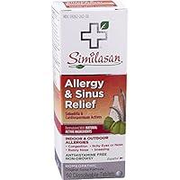 Algopix Similar Product 9 - Similasan Allergy & Sinus Relief, 60 ct