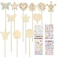 Algopix Similar Product 5 - SAYAYA 12 Pack Fairy Wands Kit 6 Styles