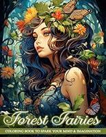 Algopix Similar Product 11 - Forest Fairies Coloring Book Coloring