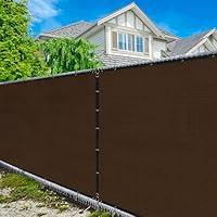 Algopix Similar Product 13 - Amgo Custom Made 6 x 152 Brown Fence