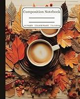 Algopix Similar Product 19 - Coffee  Fall Leaves Composition