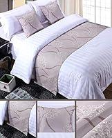 Algopix Similar Product 4 - Mengersi Rippling Bed Runner Scarf