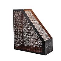 Algopix Similar Product 19 - Benzara Carved Hollow Office Desk File