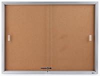 Algopix Similar Product 14 - 48 x 36 Enclosed Bulletin Board for
