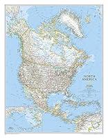 Algopix Similar Product 14 - National Geographic North America Wall