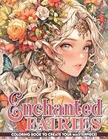 Algopix Similar Product 17 - Enchanted Fairies Coloring Book