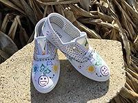 Algopix Similar Product 14 - Hand painted and Embellished MultiColor