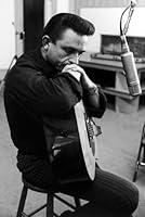 Algopix Similar Product 18 - Johnny Cash 24x36 Poster in black shirt