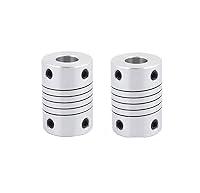 Algopix Similar Product 1 - Xnrtop 8mm to 8mm Shaft Coupling 25mm