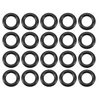 Algopix Similar Product 8 - uxcell Nitrile Rubber ORings 7mm OD