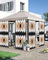 Algopix Similar Product 5 - Bohemian Outdoor Curtains for Patio