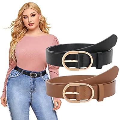Best Deal for JASGOOD Women's Leather Belts Plus Size Fashion