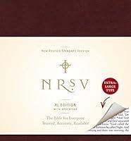 Algopix Similar Product 9 - NRSV XL with Apocrypha (burgundy)
