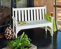 Algopix Similar Product 3 - POLYWOOD GNB48WH Vineyard 48 Bench