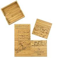 Algopix Similar Product 7 - Totally Bamboo Connecticut State Puzzle