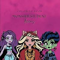 Algopix Similar Product 9 - Monster Student Dreams Coloring Book