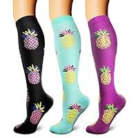 Algopix Similar Product 6 - CHARMKING Copper Compression Socks 3