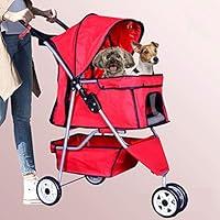 Algopix Similar Product 2 - Bigacc 3 Wheels Pet Stroller DogCat