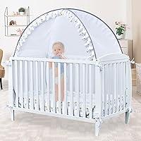 Algopix Similar Product 12 - South to East Crib Tent  Pop Up Baby