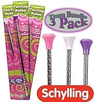 Algopix Similar Product 11 - Schylling Twirling Baton Pink White 