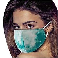 Algopix Similar Product 19 - LOVESOO Adults Face_Mask Tie Dye
