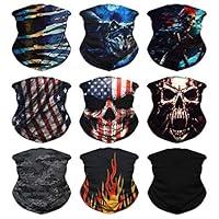 Algopix Similar Product 8 - 9 Pcs Headwear Head Wrap Neck