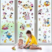 Algopix Similar Product 2 - Humdax Cartoon Window Clings