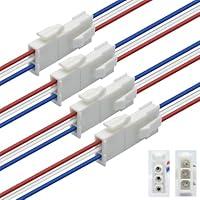 Algopix Similar Product 8 - ZJWZJH 4 Pairs 3Pin Servo Extension