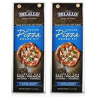 Algopix Similar Product 5 - DeLallo Italian Pizza Dough Mix Kit