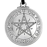 Algopix Similar Product 20 - Pewter Key of Solomon Pentacle of Venus