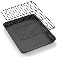 Algopix Similar Product 9 - Efar Nonstick Baking Sheet with Rack