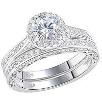 Algopix Similar Product 15 - Newshe Wedding Rings for Women