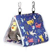 Algopix Similar Product 8 - KINTOR Bird Nest Snuggle HutParrot