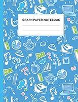 Algopix Similar Product 7 - Graph Paper Notebook Large Simple