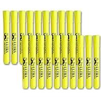 Algopix Similar Product 5 - Mr Pen Yellow Highlighters Tank Style